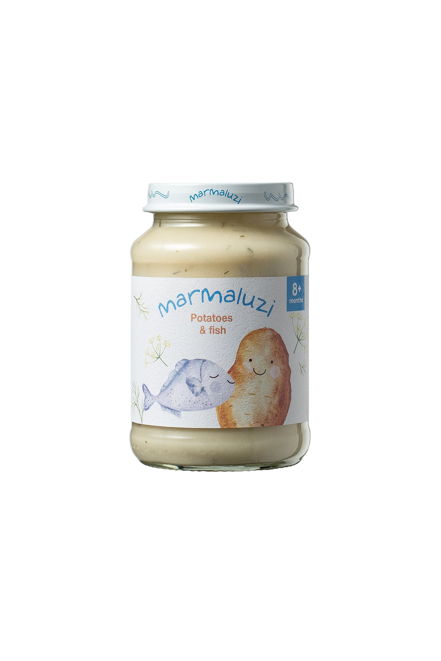 Bulvių košė su žuvies gabaliukais, 190g