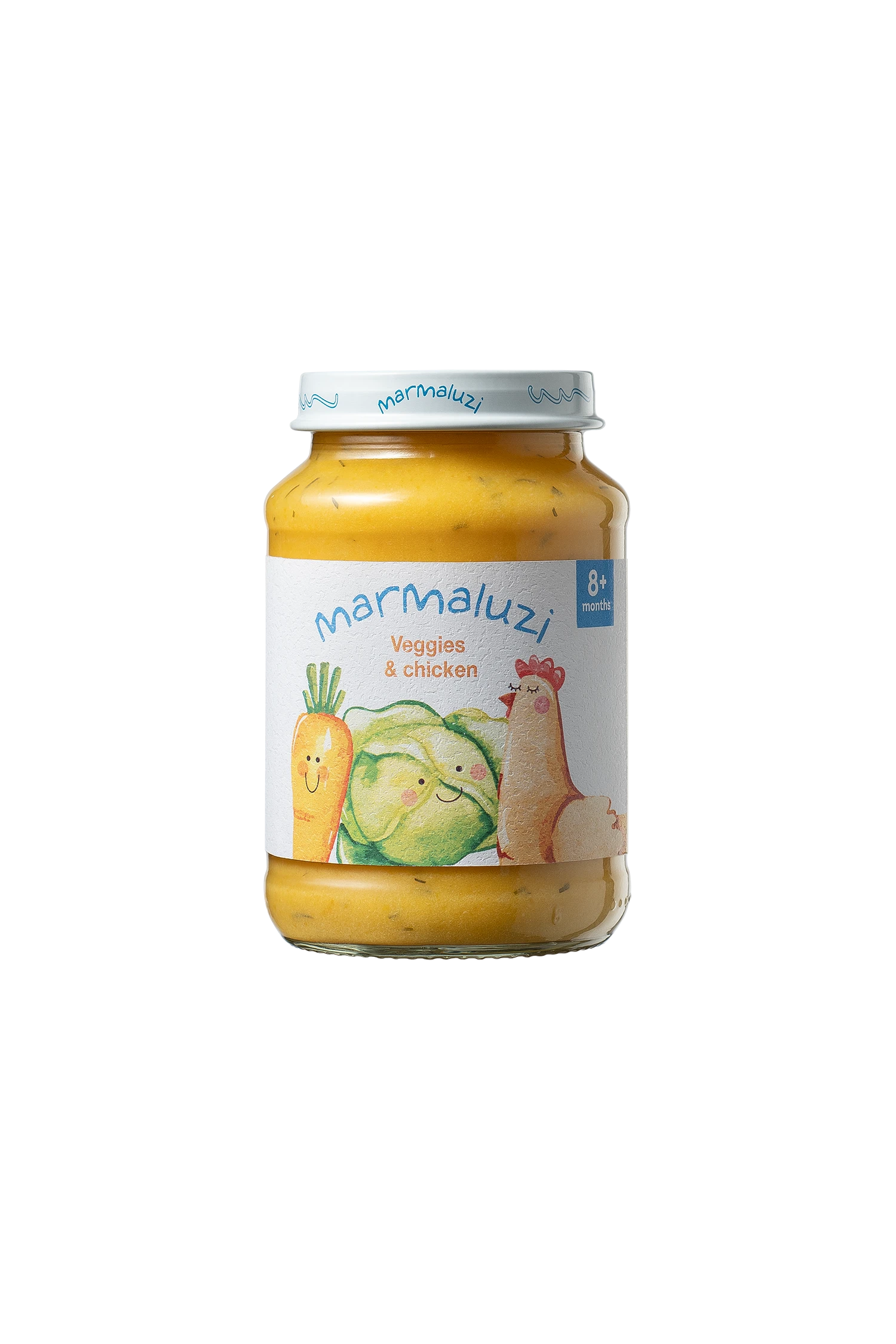 Daržovių ir vištienos košė, 190g